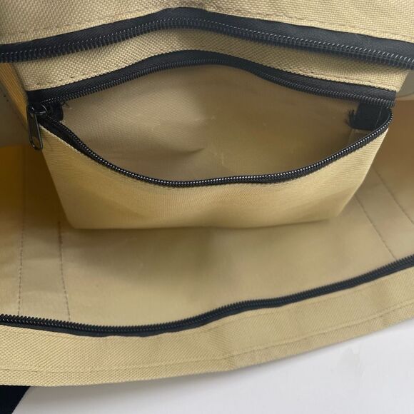 NWT San Francisco Skyline Tote Bag Unisex Large Cream Black Embroidered Lanza - Picture 11 of 15